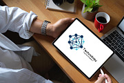 Technology logo, AI logo design, a Branding & Logo Template by YUDesignStore (Thumbnail 4 of 5)