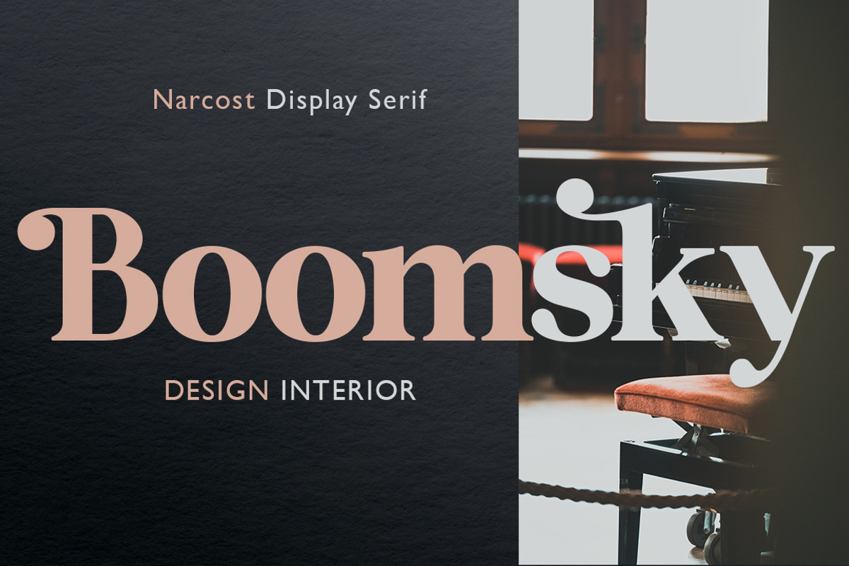 Narcost, a Serif Font by Skypia (Photo 2 of 13)