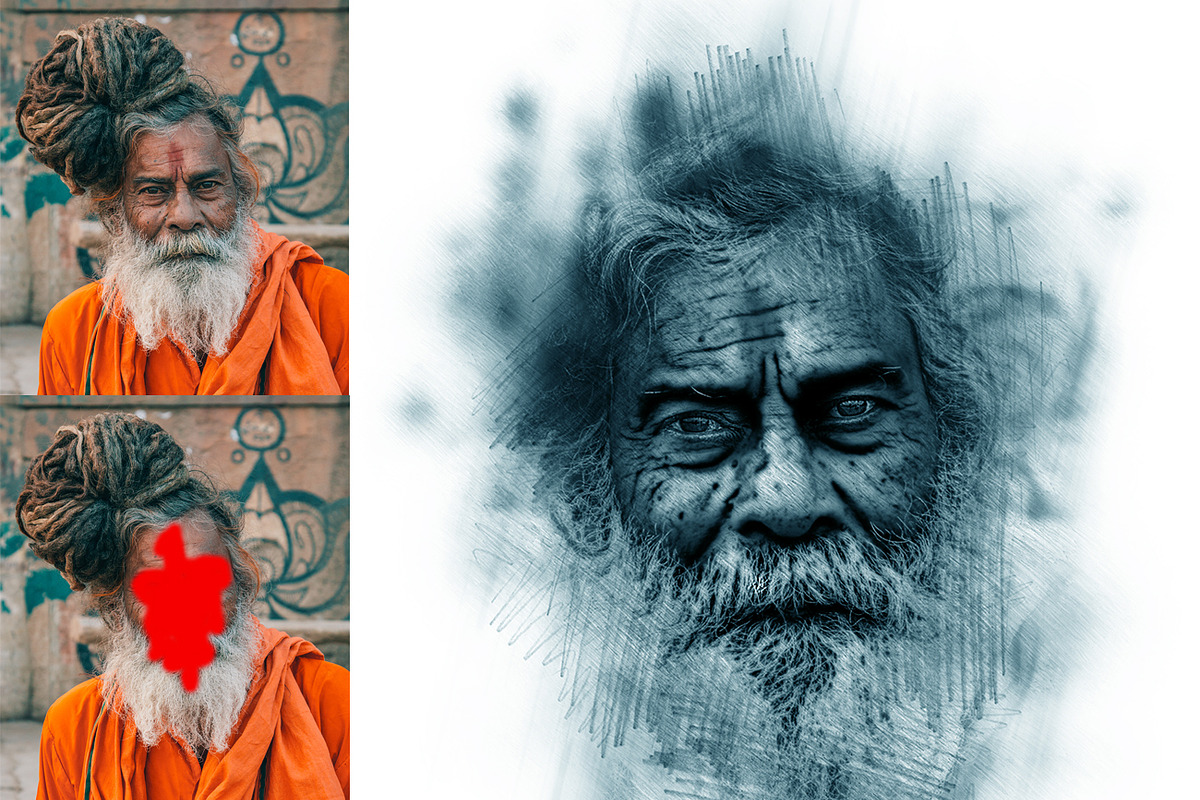 Pencil Sketch, an Action Add-On by MRI STUDIO (Photo 7 of 11)