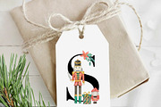 Watercolor Christmas Nutcracker Set, a Seasonal Illustration by SvetaArtStore (Thumbnail 6 of 9)