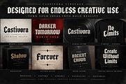 Castivora, a Blackletter Font by Wow Magic (Thumbnail 4 of 4)