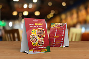 Restaurant Table Tent Flyer, a Flyer Template by GreenPixi (Thumbnail 3 of 4)