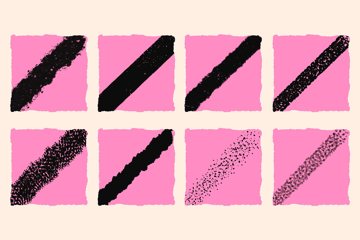 Halftone Brushes for Procreate, a Brush Add-On by KJP Designs (Photo 8 of 18)