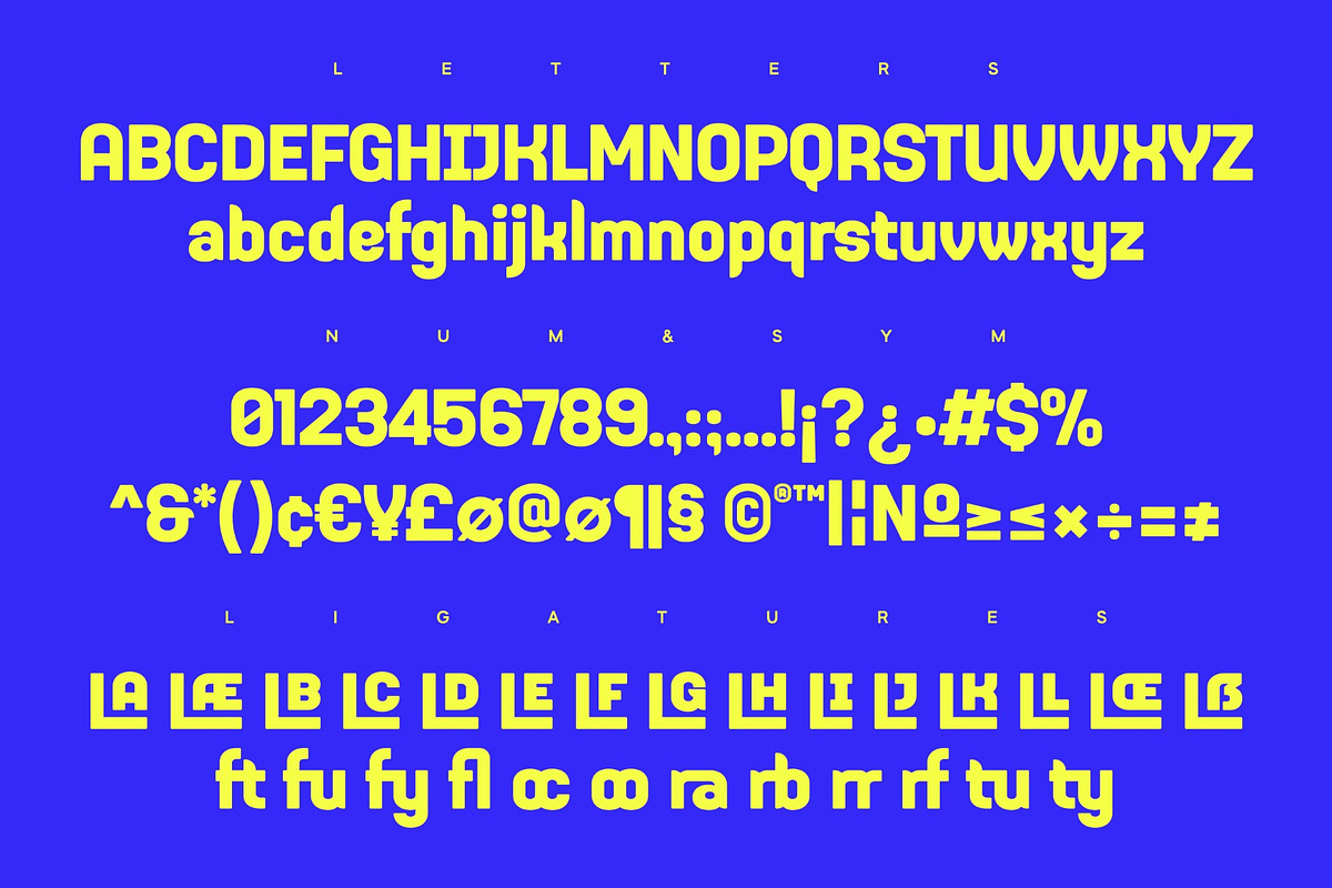 Slunkyn, a Sans Serif Font by graphicook (Photo 2 of 10)
