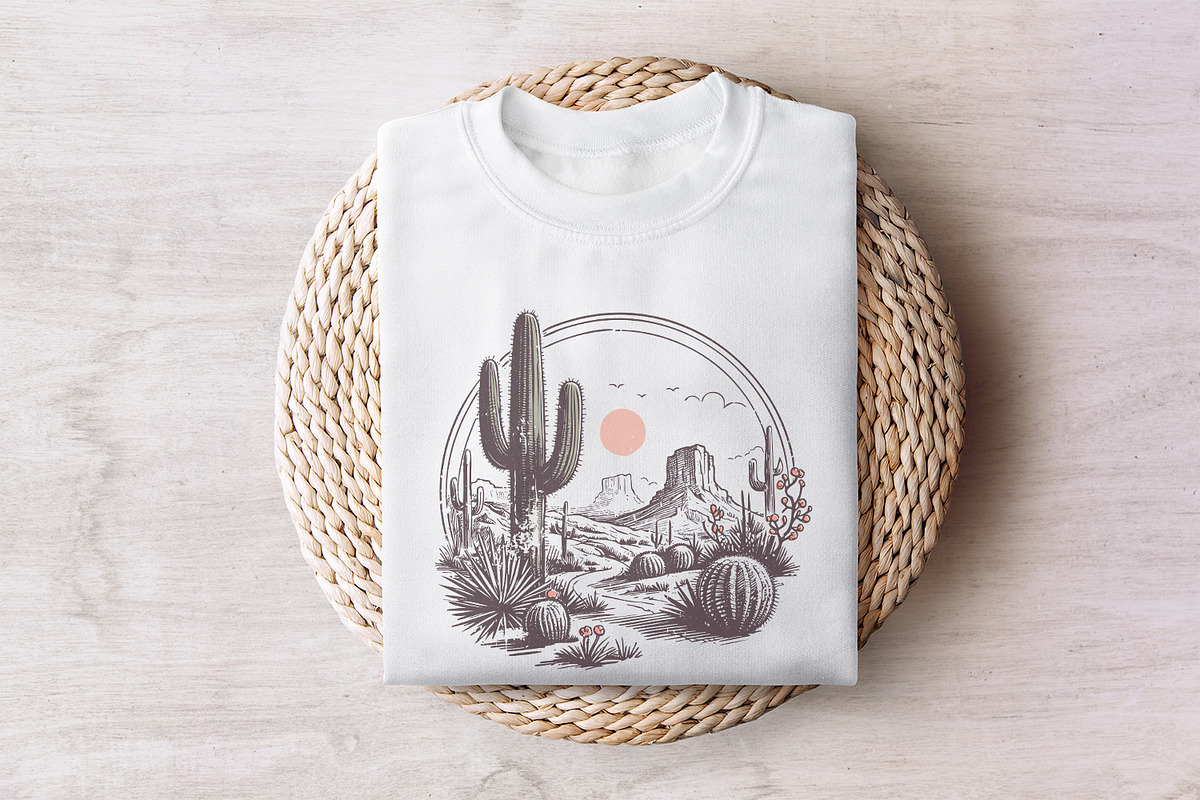 Serene Desert Landscape, an Illustration by SharpMarketplace (Photo 7 of 9)