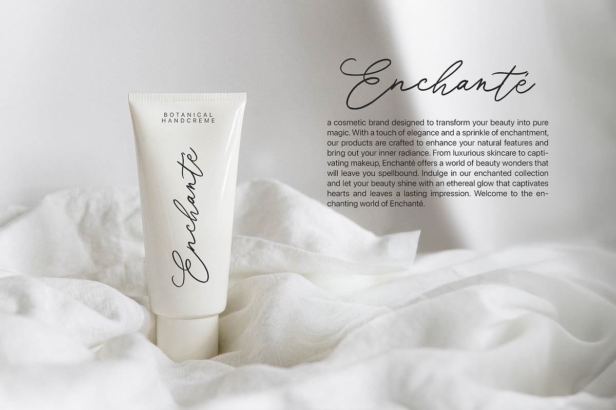 Warm Script handwritten font preview 8