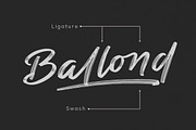 Blackened - Brush Script Typeface, a Script Font by Patria Ari (P4tcreativa) (Thumbnail 4 of 10)