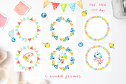 Autumn Woodland Party watercolor set, an Animal Illustration by Tatiana Troian (Thumbnail 4 of 9)