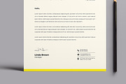 Letterhead Template, a Stationery Template by MightyDesign (Thumbnail 3 of 8)