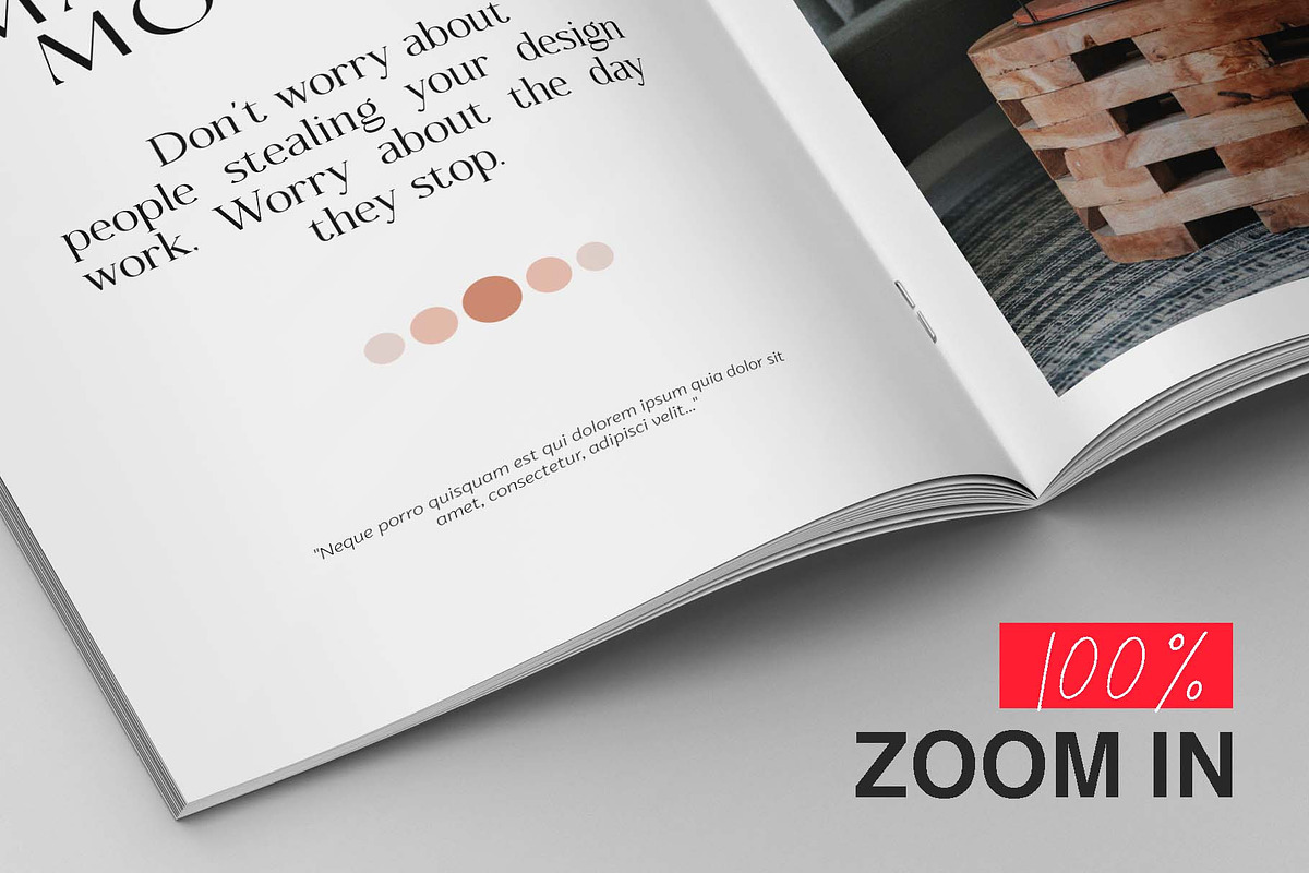 Magazine - A4 Brochure Mockups, a Books & Magazine Mockup by graphiccrew (Photo 4 of 15)