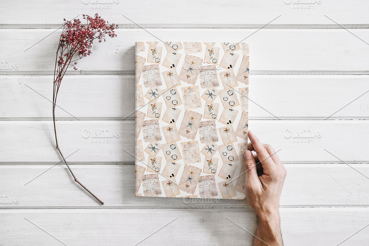 Watercolor Vintage Aesthetic, a Decorative Illustration by MayaNavits (Photo 10 of 15)