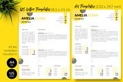Creative Resume / CV Bundle - Amelia, a Resume Template by Templates Design Co. (Thumbnail 8 of 17)