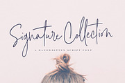 Signature Collection Script Font, a Script Font by Nicky Laatz (Thumbnail 1 of 18)