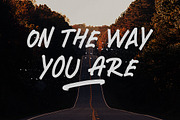 RUNWAY BRUSH, a Script Font by Raseuki (Thumbnail 6 of 7)