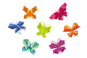 Origami Butterflies