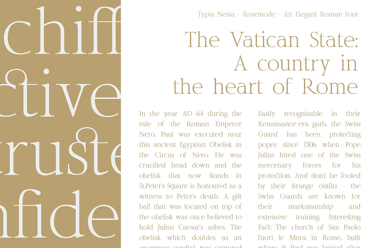 Rosemode - Roman Serif, a Serif Font by Typia Nesia (Photo 8 of 14)