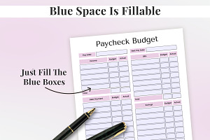 Budget By Paycheck Binder