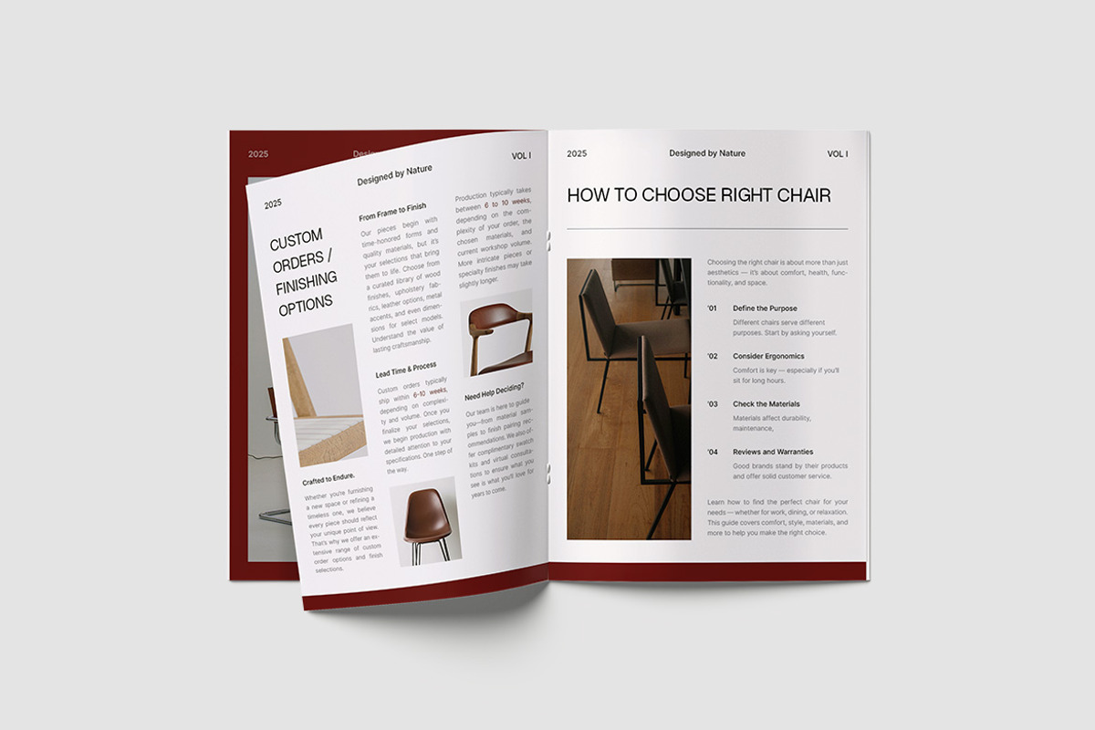 Project Property Look Book Template, a Brochure Template by TMint Play (Photo 5 of 8)