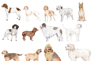 190+ Hand-drawn Watercolor Dogs, an Animal Illustration by ArtbyHien (Thumbnail 5 of 12)