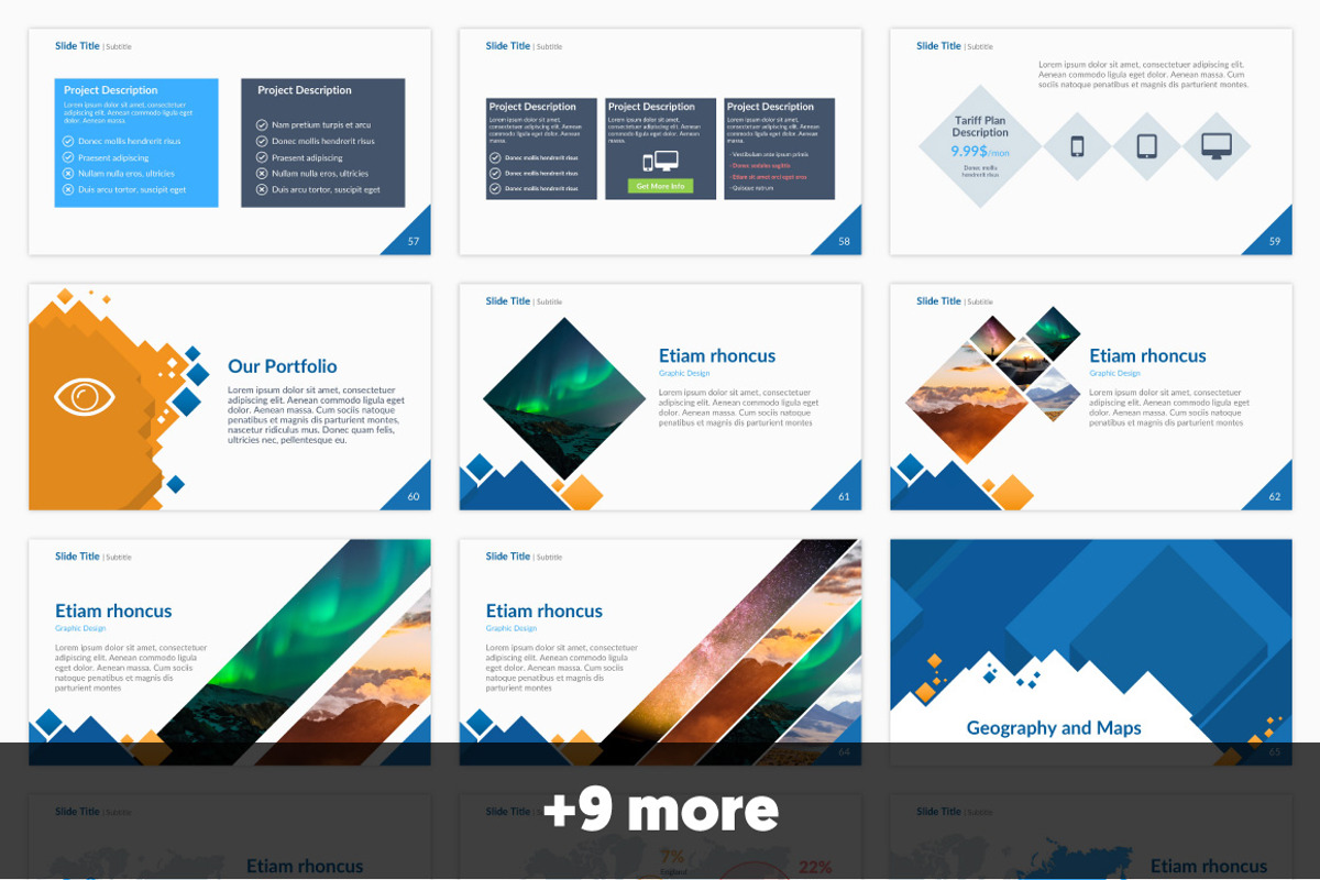 Blocks Business Presentation, a Presentation Template by Brainiart (Photo 5 of 6)