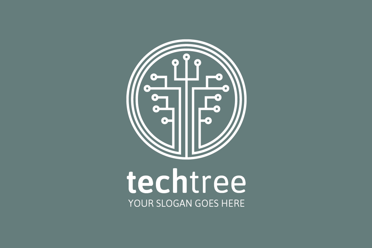 Tech Tree Logo, a Branding & Logo Template by MLJ studios (Photo 3 of 3)