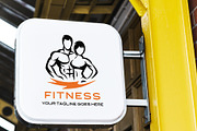 Bold Fitness Logo Template, a Branding & Logo Template by YUDesignStore (Thumbnail 7 of 7)