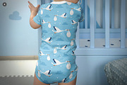 Baby Shortsleeve Growsuit Mock-ups, a Print Template by BlackMocca (Thumbnail 8 of 18)