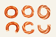 Bagel VECTOR illustrations, an Object Graphic by Natalka Dmitrova art (Thumbnail 14 of 16)