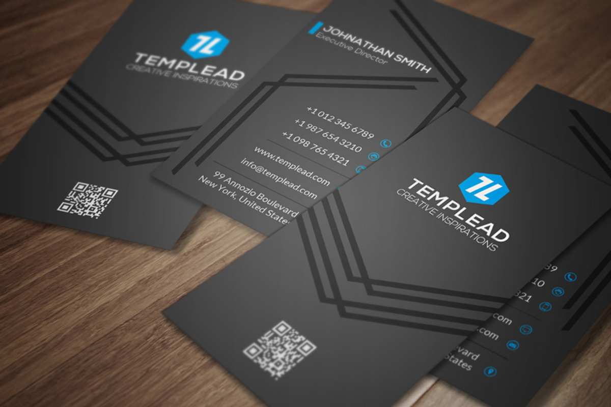 Corporate Business Card CM131, a Business Card Template by annozio (Photo 1 of 4)