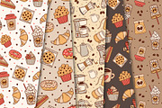 Cafe and Bakery Clipart and Patterns, a Food Illustration by Drafts n Doodles (Thumbnail 6 of 12)