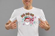 Ho Ho Ho Santa Coquette Christmas, an Illustration by Daily.Designs (Thumbnail 2 of 5)