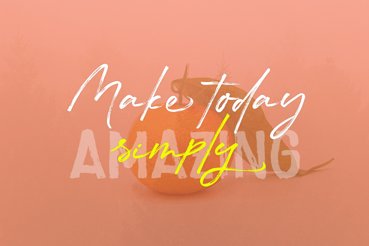 Handstand, a Script Font by Franstudio (Photo 5 of 6)