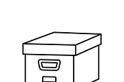 42 Vector Tiny Apartment Icon Set, an Outline Icon by adenpinkstore (Thumbnail 9 of 12)