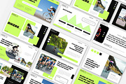 Bikers Sport Community Powerpoint, a Presentation Template by Robs Daily Design (Thumbnail 5 of 9)