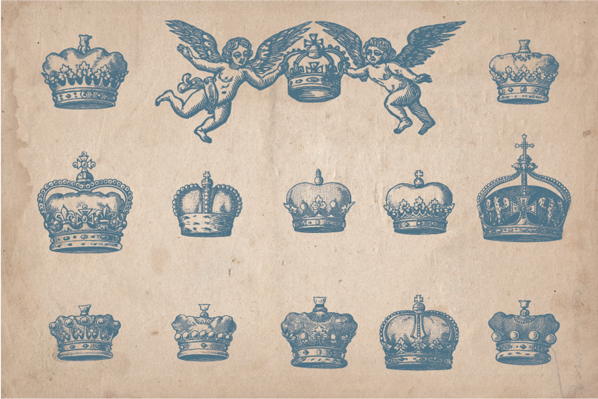 Royal Collection, an Object Illustration by Mr Vintage (Photo 2 of 4)