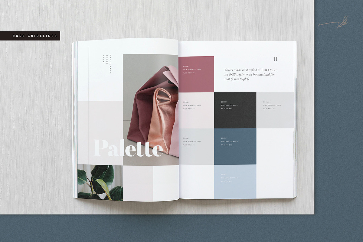 ROSE — Brand Guidelines, a Brochure Template by Studio Standard (Photo 4 of 16)