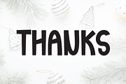 Christmas Ornaments | Script Font, a Script Font by Scratchones (Thumbnail 8 of 8)