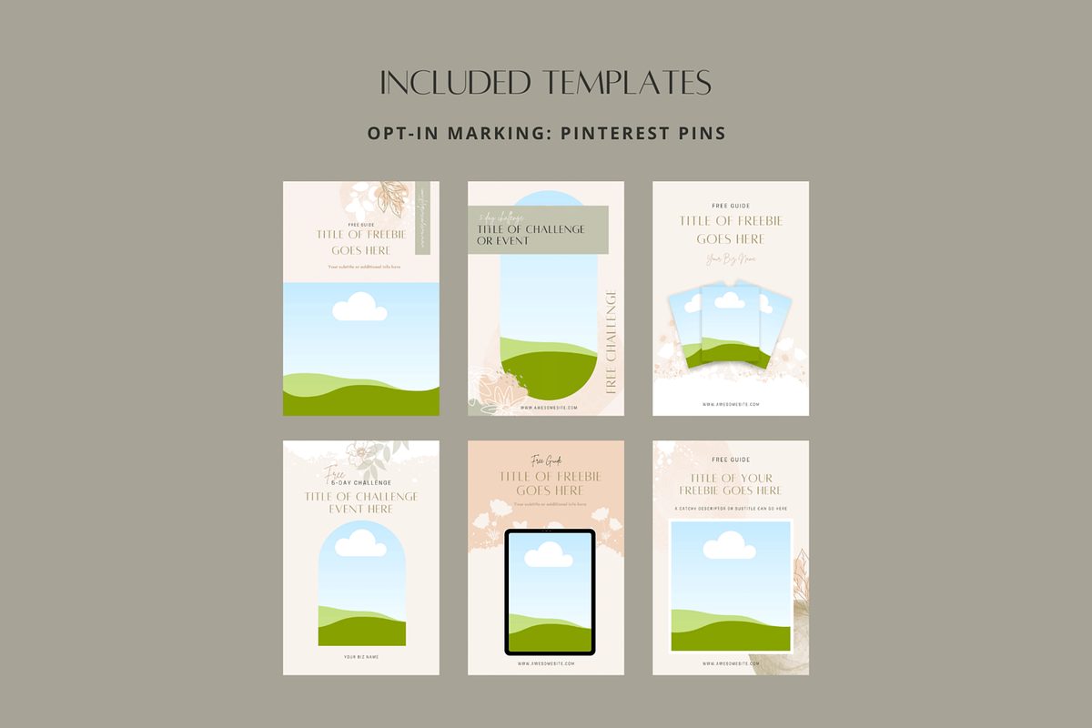 Skincare Holistic Healing Templates, a Magazine Template by Brand Spanking You (Photo 22 of 25)