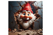 Funny 3D Christmas Background, a Background Graphic by Agnesagraphic (ID 95) (Thumbnail 8 of 8)