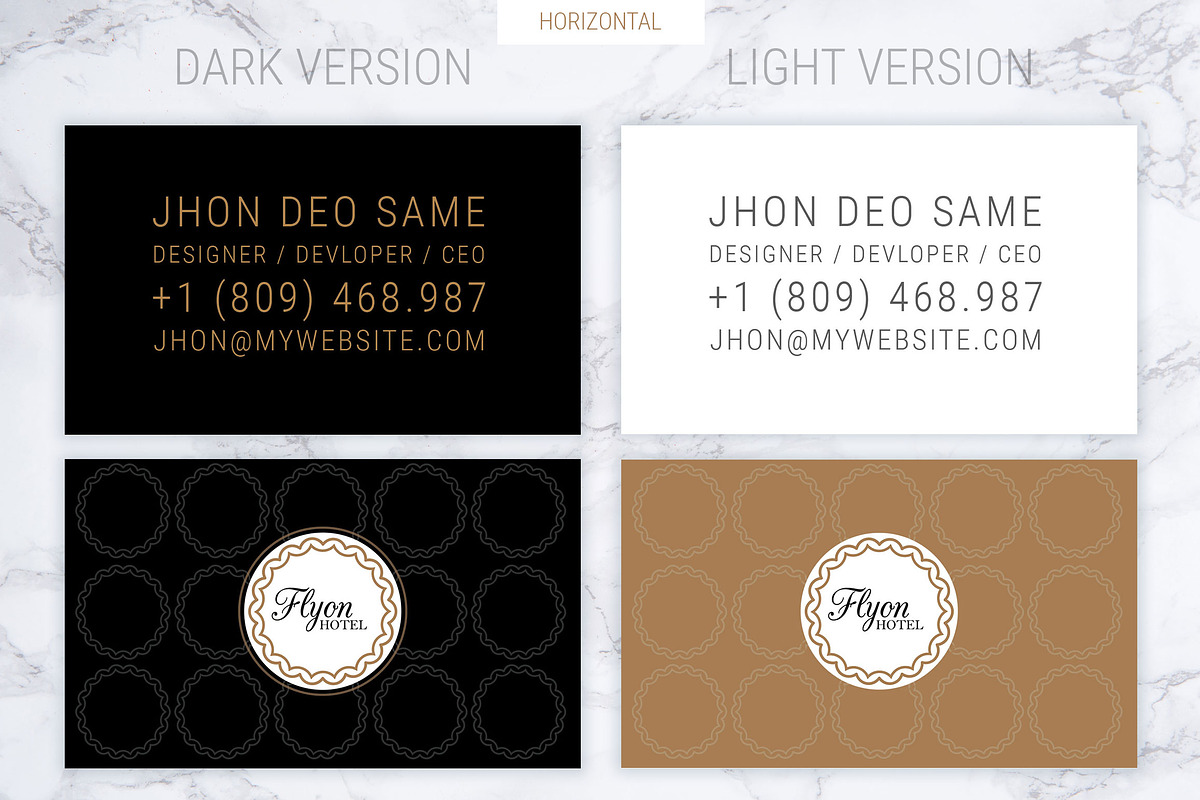 Flyon Business card Template, a Business Card Template by ORCOLOR (Photo 7 of 7)