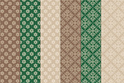 Emerald Christmas Wreath Clipart, an Illustration by Amanda Ilkov (Thumbnail 5 of 5)