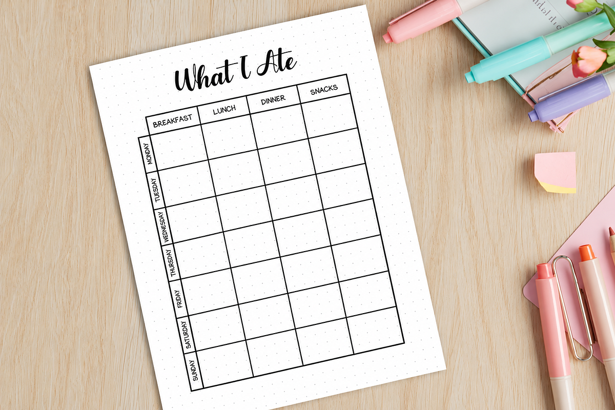 Fitness Trackers Bundle, a Stationery Template by DreamyOverlay (Photo 7 of 9)