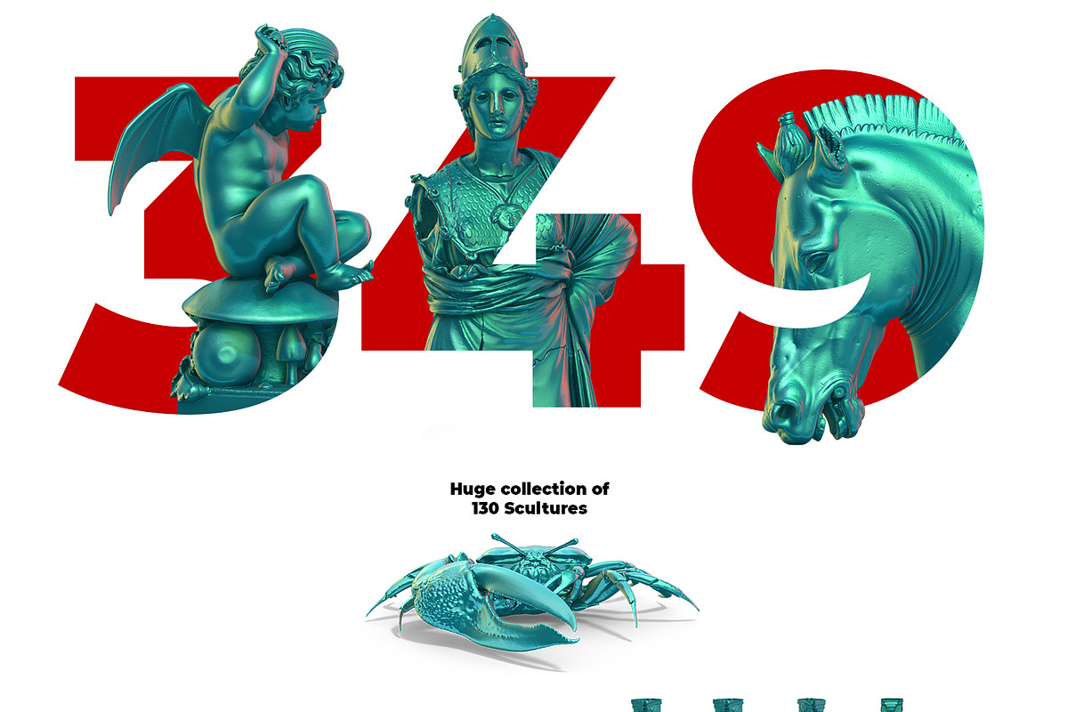343 Metal Sculpture Mockup #5, an Apparel Mockup by ARKS ACADEMY (Photo 3 of 10)