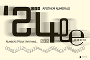 Apothem Capitals -04 fonts, a Sans Serif Font by deFharo (Thumbnail 3 of 9)
