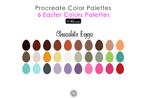 Easter Procreate Color Palettes