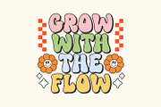 Retro Daisy - Groovy Retro Font, a Handwritten Font by Keithzo (Thumbnail 6 of 9)