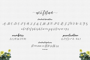 Motisan Font Trio