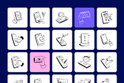 Smartphone Activities Icons, an Outline Icon by Vectors Market (Thumbnail 7 of 7)