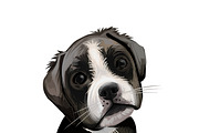 Puppies Dog Breeds Vol. 1; 1 to 30, an Animal Illustration by Dneprstock (Thumbnail 4 of 8)