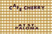 St. Paloma - Retro Sans Serif, a Sans Serif Font by Wonder Shop (Thumbnail 4 of 5)
